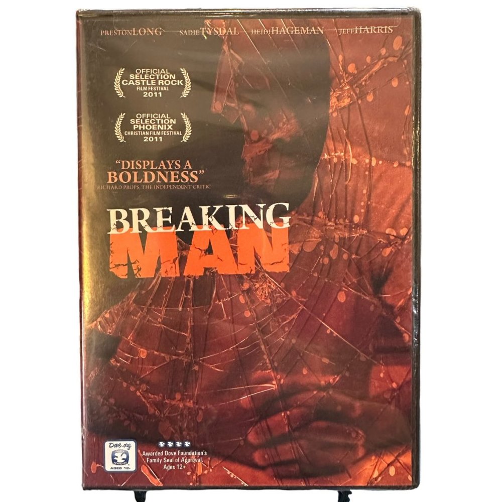 Breaking Man DVD Movie NR Preston Long Sadie Tysdale Jeff Harris Special Feature
